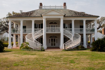 De mansion van de plantage van Evergreen